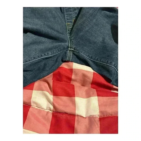 SPANX DISTRESSED SKINNY ANKLE JEANS MEDIUM WASH WOMEN’S SMALL - Picture 8 of 10